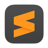 Image of Sublime Text logo visit their website button.